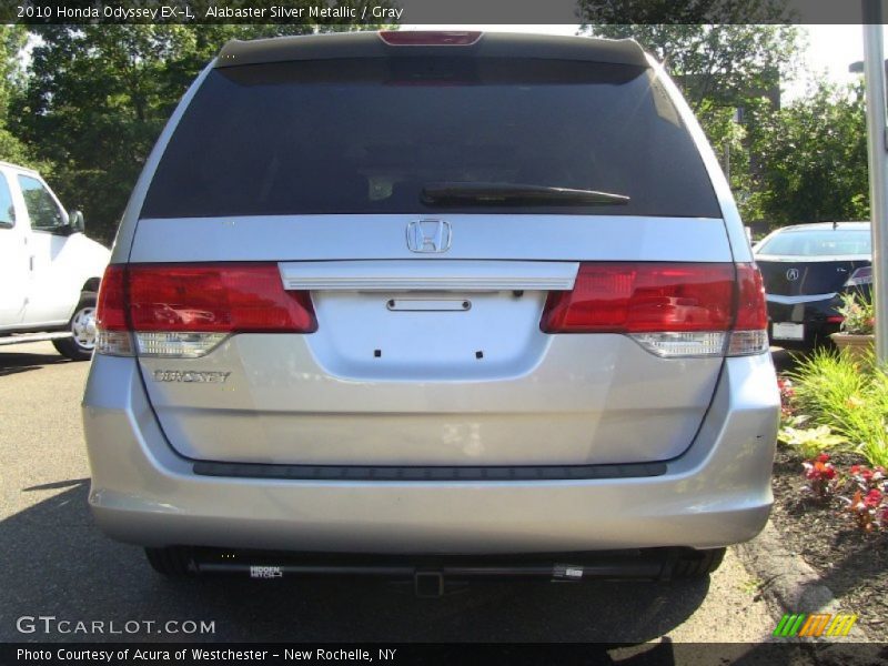 Alabaster Silver Metallic / Gray 2010 Honda Odyssey EX-L