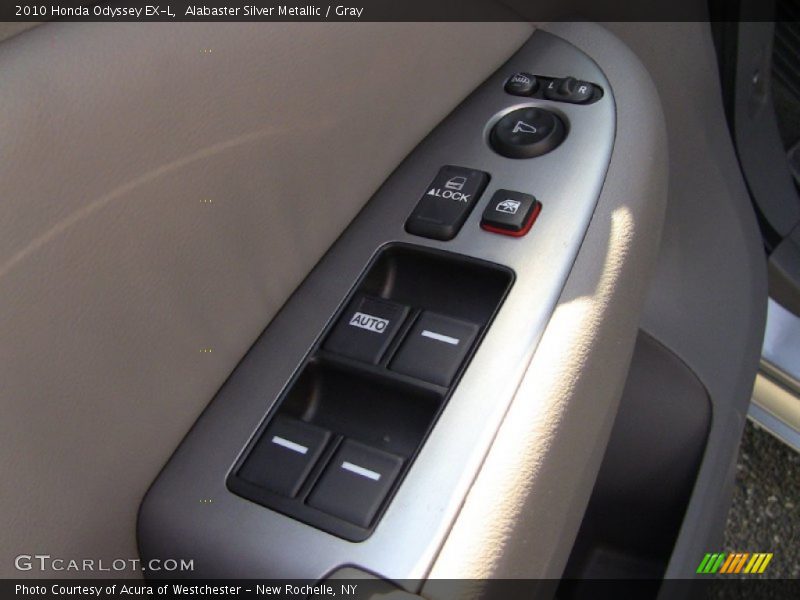 Alabaster Silver Metallic / Gray 2010 Honda Odyssey EX-L