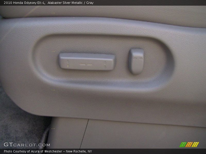 Alabaster Silver Metallic / Gray 2010 Honda Odyssey EX-L