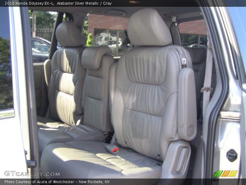Alabaster Silver Metallic / Gray 2010 Honda Odyssey EX-L