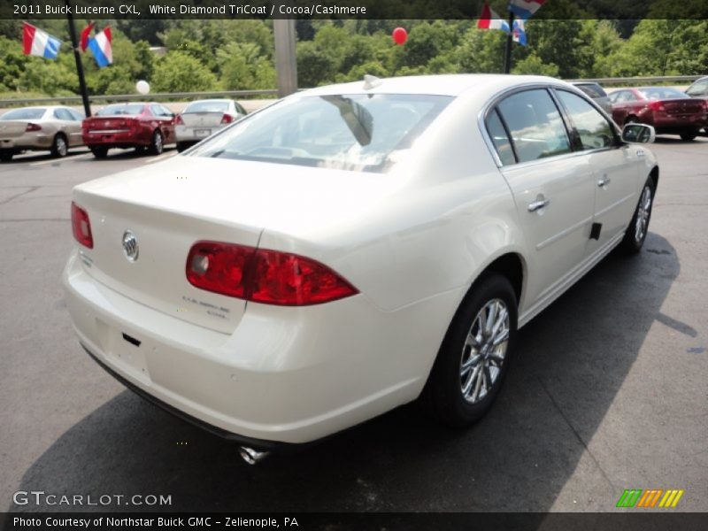 White Diamond TriCoat / Cocoa/Cashmere 2011 Buick Lucerne CXL