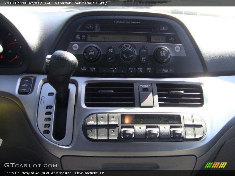 Alabaster Silver Metallic / Gray 2010 Honda Odyssey EX-L