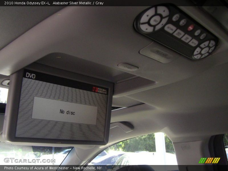 Alabaster Silver Metallic / Gray 2010 Honda Odyssey EX-L