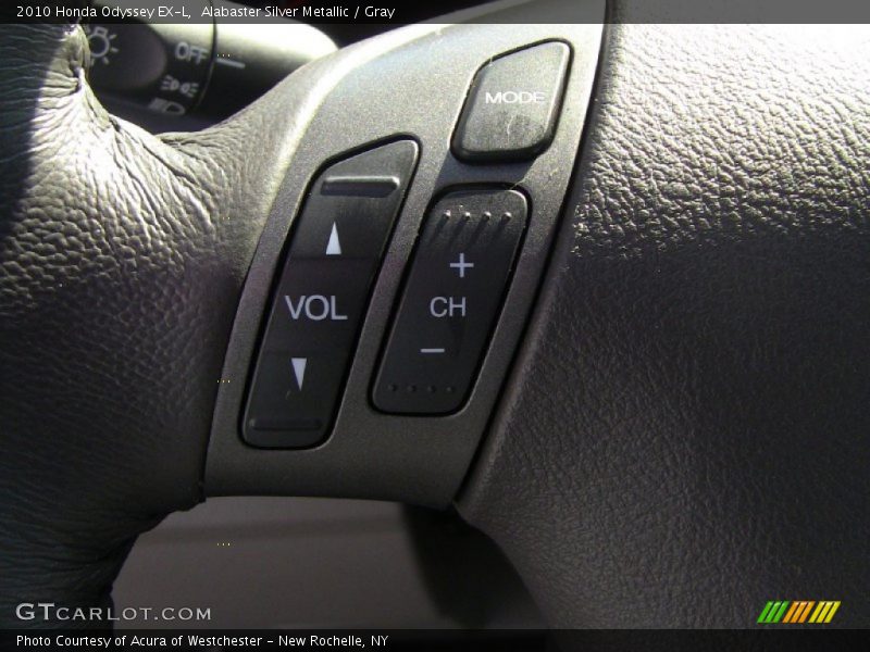 Alabaster Silver Metallic / Gray 2010 Honda Odyssey EX-L