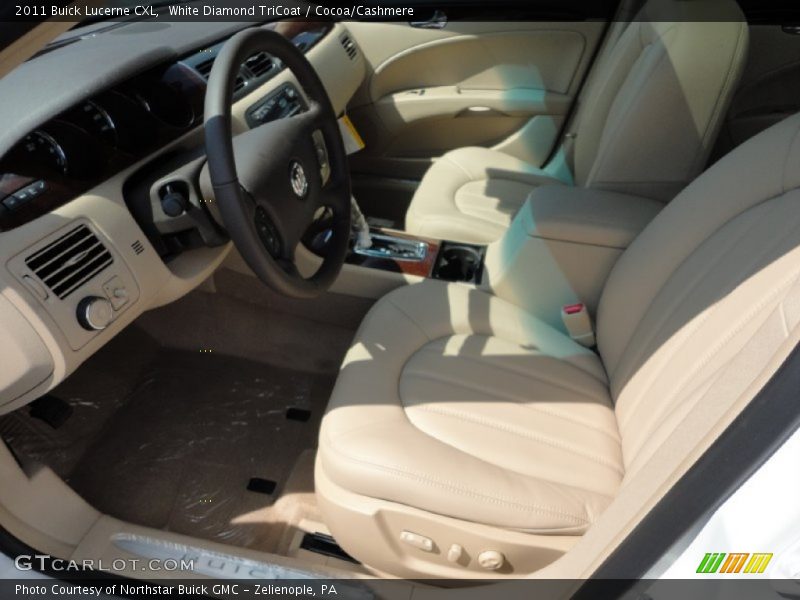  2011 Lucerne CXL Cocoa/Cashmere Interior
