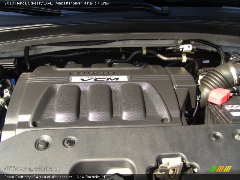 Alabaster Silver Metallic / Gray 2010 Honda Odyssey EX-L