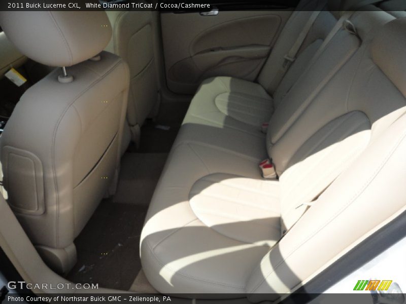 White Diamond TriCoat / Cocoa/Cashmere 2011 Buick Lucerne CXL