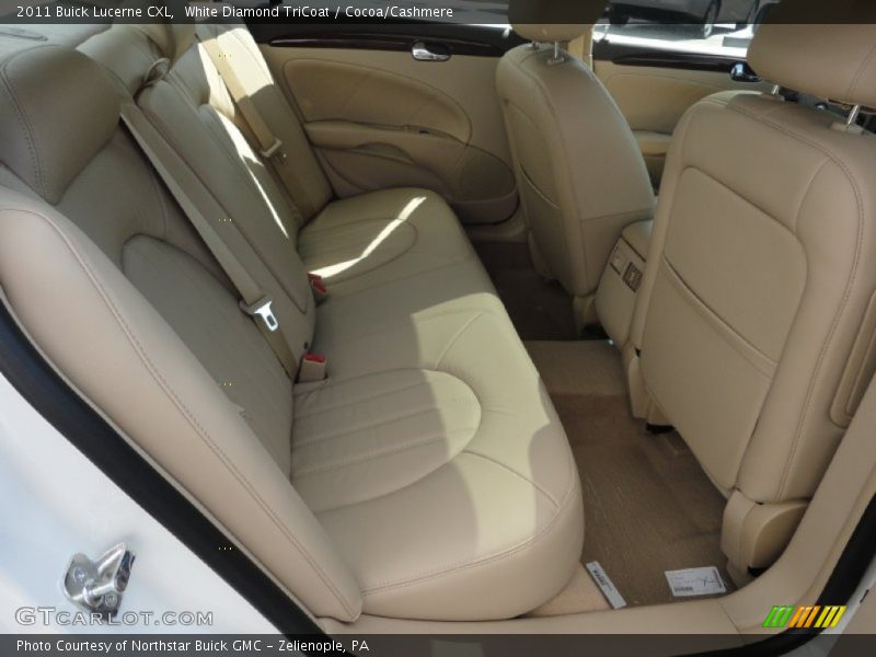 White Diamond TriCoat / Cocoa/Cashmere 2011 Buick Lucerne CXL