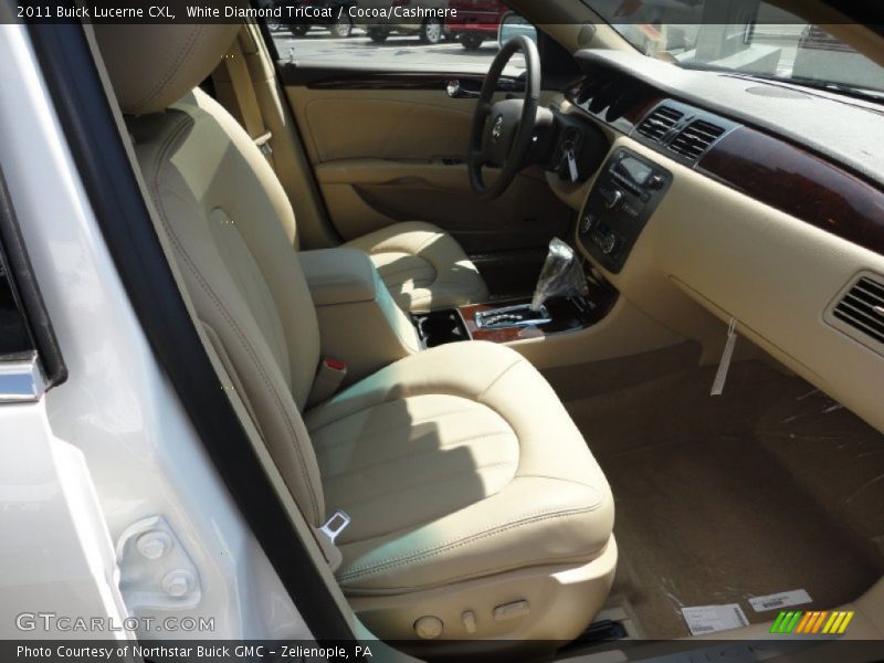 White Diamond TriCoat / Cocoa/Cashmere 2011 Buick Lucerne CXL
