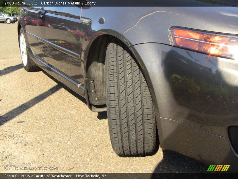 Carbon Bronze Metallic / Ebony 2008 Acura TL 3.2