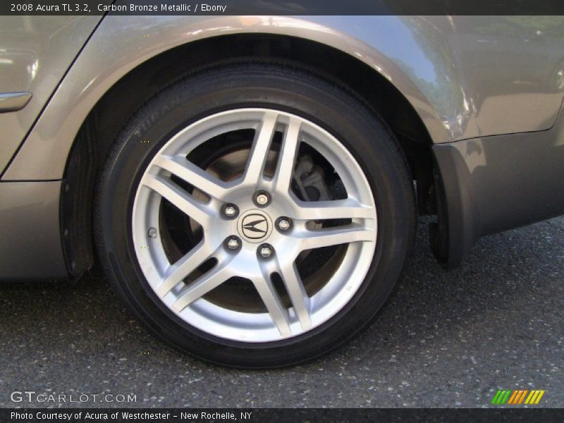 Carbon Bronze Metallic / Ebony 2008 Acura TL 3.2