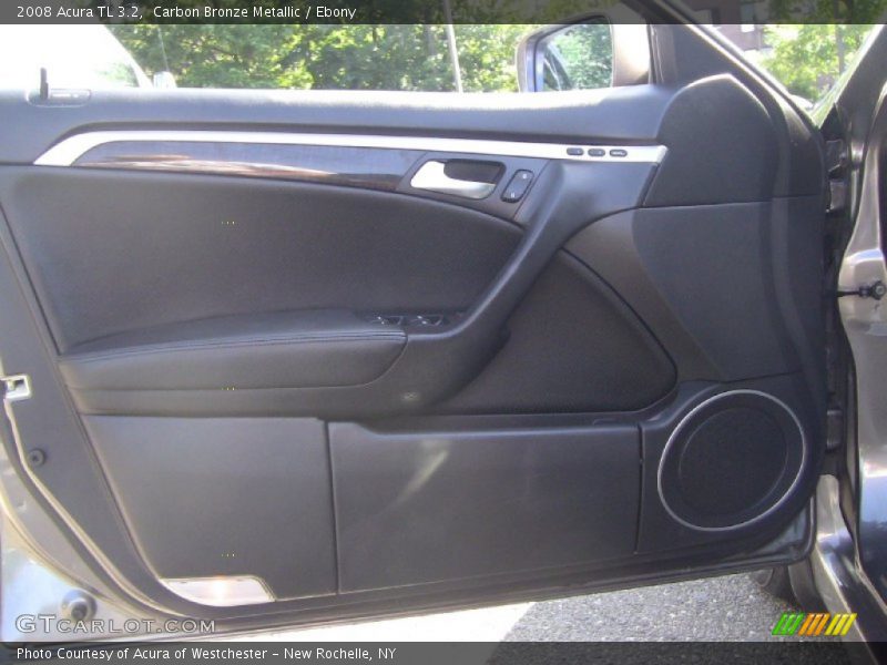 Carbon Bronze Metallic / Ebony 2008 Acura TL 3.2
