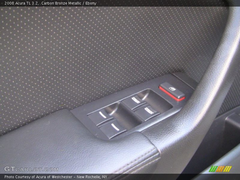 Carbon Bronze Metallic / Ebony 2008 Acura TL 3.2