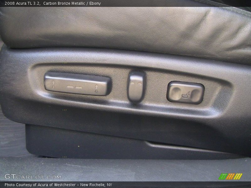 Carbon Bronze Metallic / Ebony 2008 Acura TL 3.2
