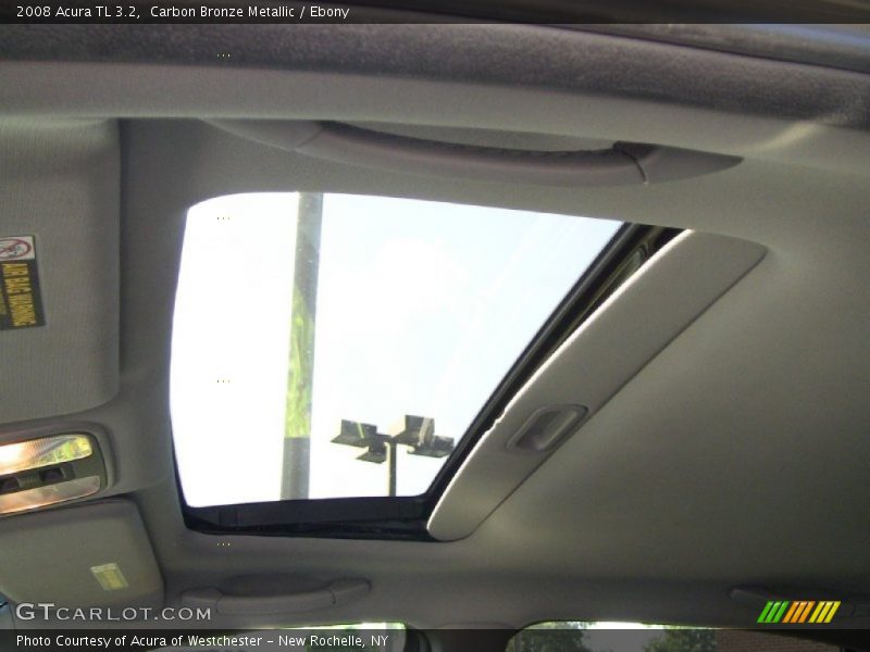 Carbon Bronze Metallic / Ebony 2008 Acura TL 3.2