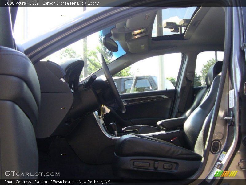 Carbon Bronze Metallic / Ebony 2008 Acura TL 3.2