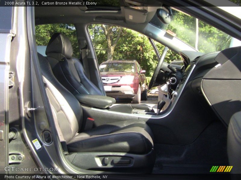 Carbon Bronze Metallic / Ebony 2008 Acura TL 3.2