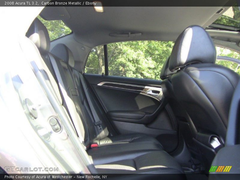 Carbon Bronze Metallic / Ebony 2008 Acura TL 3.2