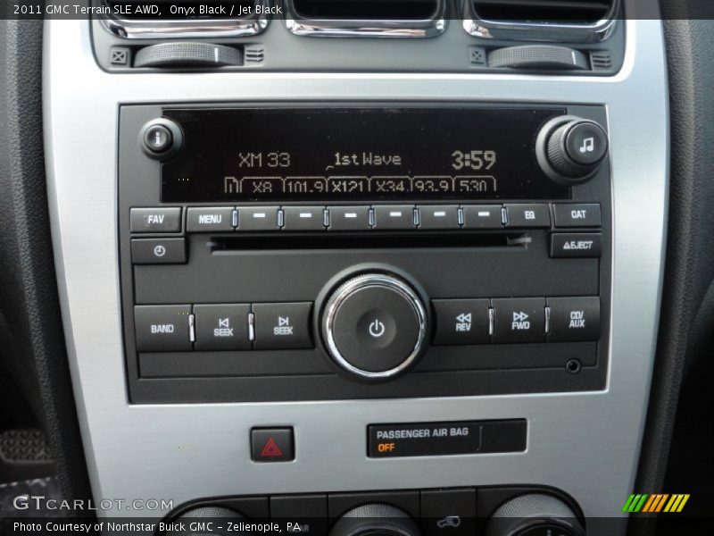 Controls of 2011 Terrain SLE AWD