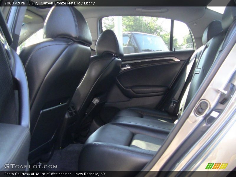 Carbon Bronze Metallic / Ebony 2008 Acura TL 3.2
