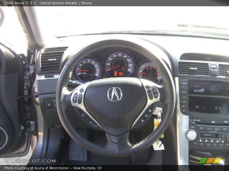 Carbon Bronze Metallic / Ebony 2008 Acura TL 3.2