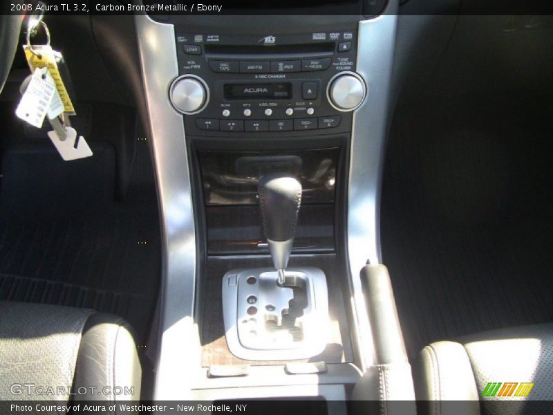 Carbon Bronze Metallic / Ebony 2008 Acura TL 3.2