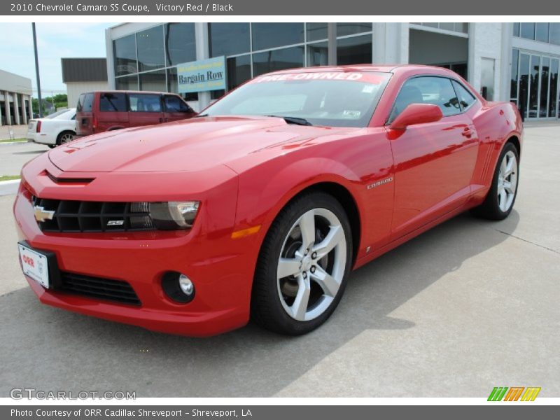 Victory Red / Black 2010 Chevrolet Camaro SS Coupe