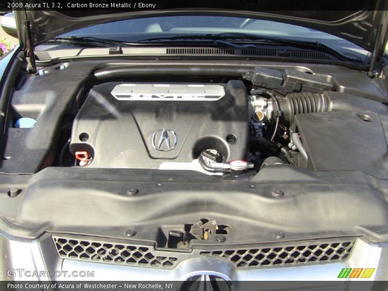 Carbon Bronze Metallic / Ebony 2008 Acura TL 3.2