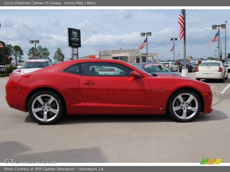 Victory Red / Black 2010 Chevrolet Camaro SS Coupe