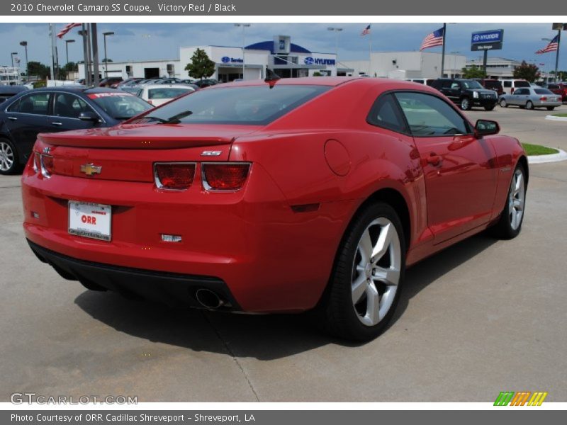 Victory Red / Black 2010 Chevrolet Camaro SS Coupe