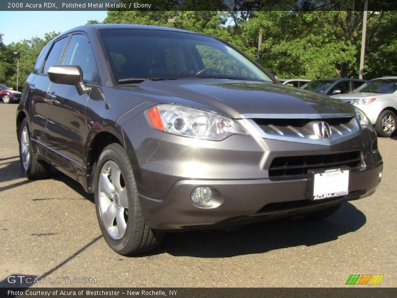 Polished Metal Metallic / Ebony 2008 Acura RDX