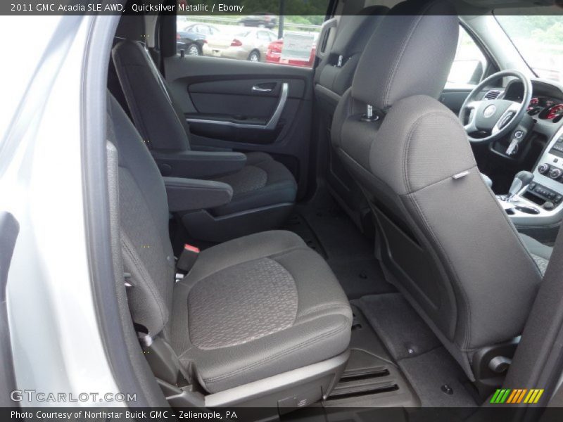 Quicksilver Metallic / Ebony 2011 GMC Acadia SLE AWD