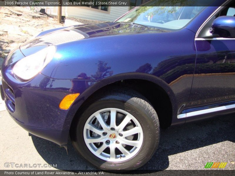 Lapis Blue Metallic / Stone/Steel Grey 2006 Porsche Cayenne Tiptronic