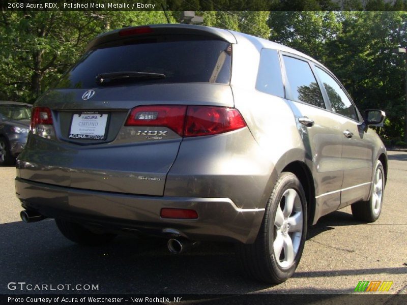 Polished Metal Metallic / Ebony 2008 Acura RDX