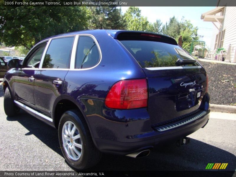 Lapis Blue Metallic / Stone/Steel Grey 2006 Porsche Cayenne Tiptronic