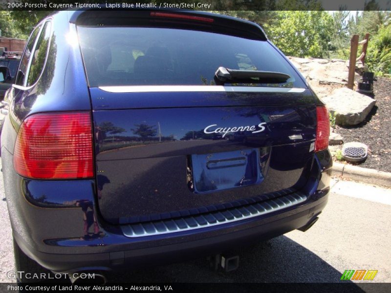 Lapis Blue Metallic / Stone/Steel Grey 2006 Porsche Cayenne Tiptronic