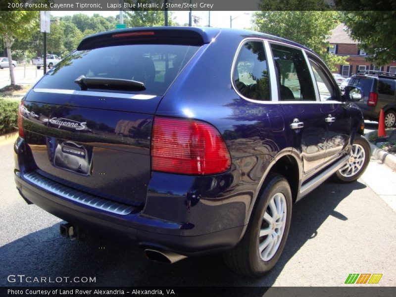 Lapis Blue Metallic / Stone/Steel Grey 2006 Porsche Cayenne Tiptronic