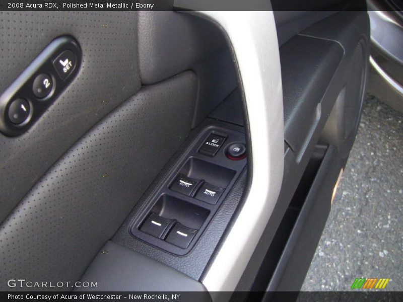Polished Metal Metallic / Ebony 2008 Acura RDX
