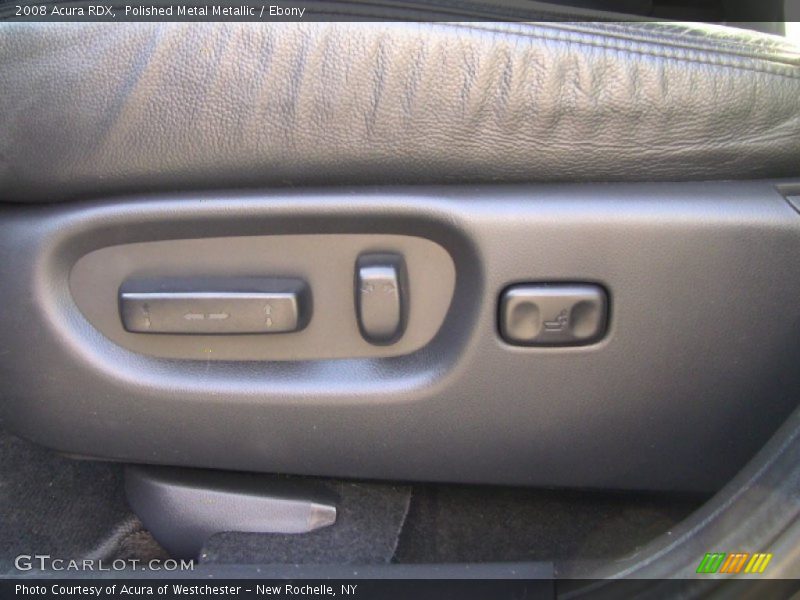 Polished Metal Metallic / Ebony 2008 Acura RDX