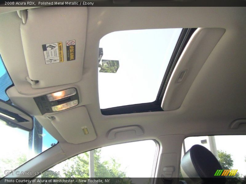 Polished Metal Metallic / Ebony 2008 Acura RDX