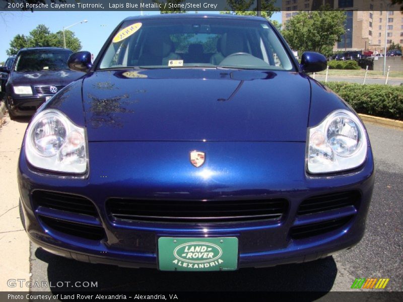 Lapis Blue Metallic / Stone/Steel Grey 2006 Porsche Cayenne Tiptronic