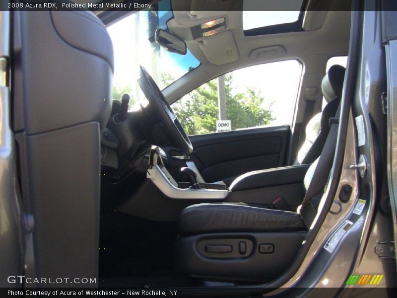 Polished Metal Metallic / Ebony 2008 Acura RDX