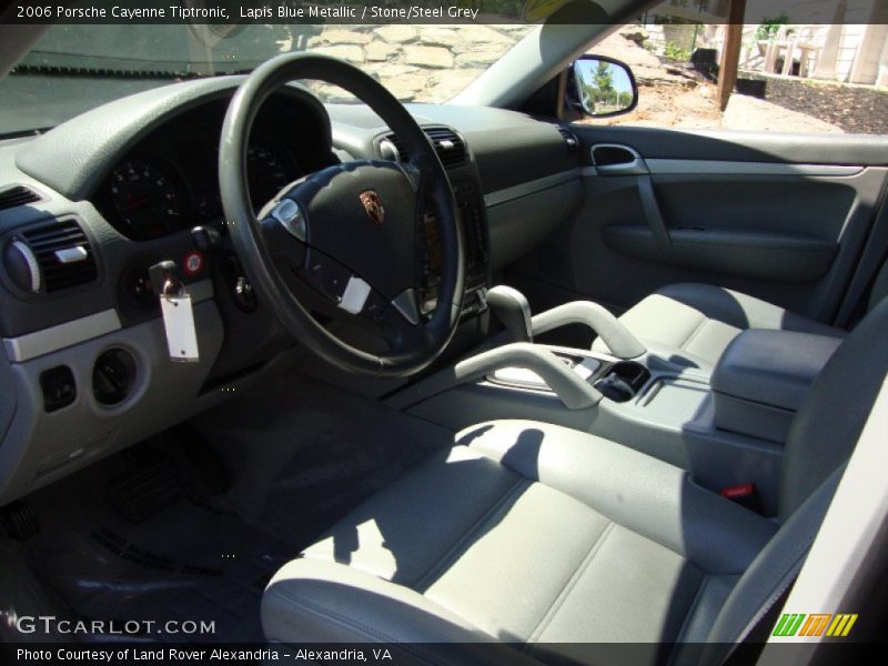 Lapis Blue Metallic / Stone/Steel Grey 2006 Porsche Cayenne Tiptronic