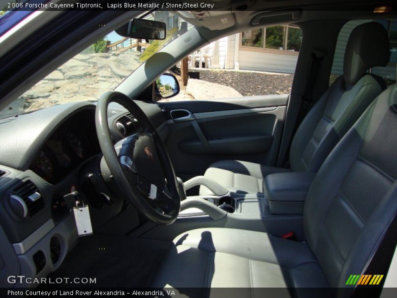 Lapis Blue Metallic / Stone/Steel Grey 2006 Porsche Cayenne Tiptronic