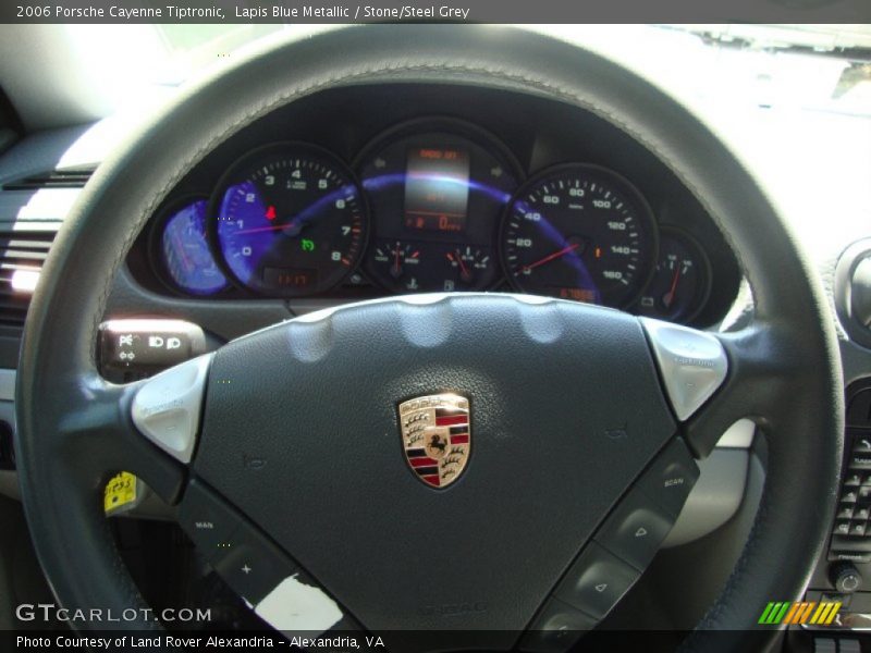 Lapis Blue Metallic / Stone/Steel Grey 2006 Porsche Cayenne Tiptronic
