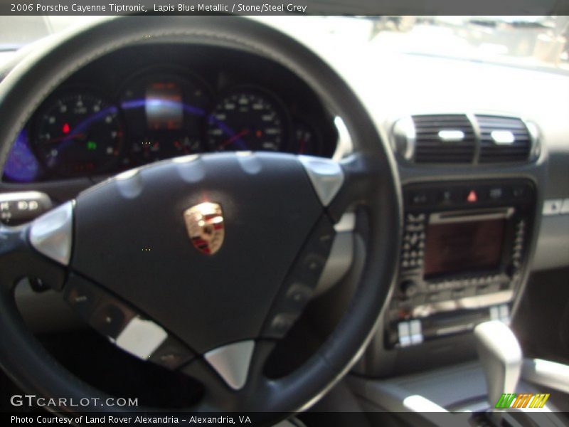 Lapis Blue Metallic / Stone/Steel Grey 2006 Porsche Cayenne Tiptronic