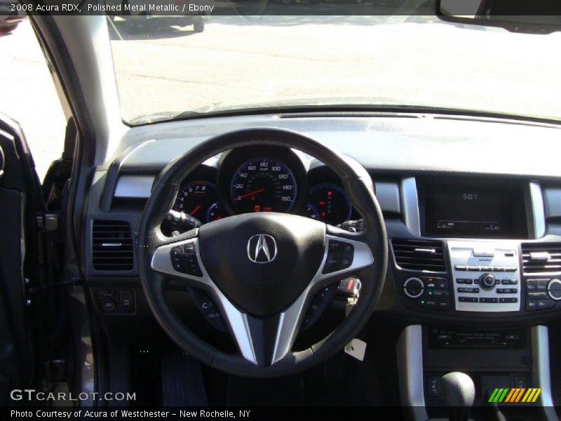 Polished Metal Metallic / Ebony 2008 Acura RDX