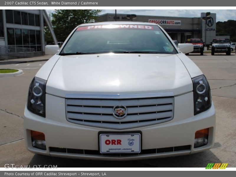 White Diamond / Cashmere 2007 Cadillac CTS Sedan