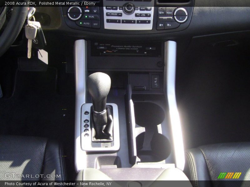 Polished Metal Metallic / Ebony 2008 Acura RDX