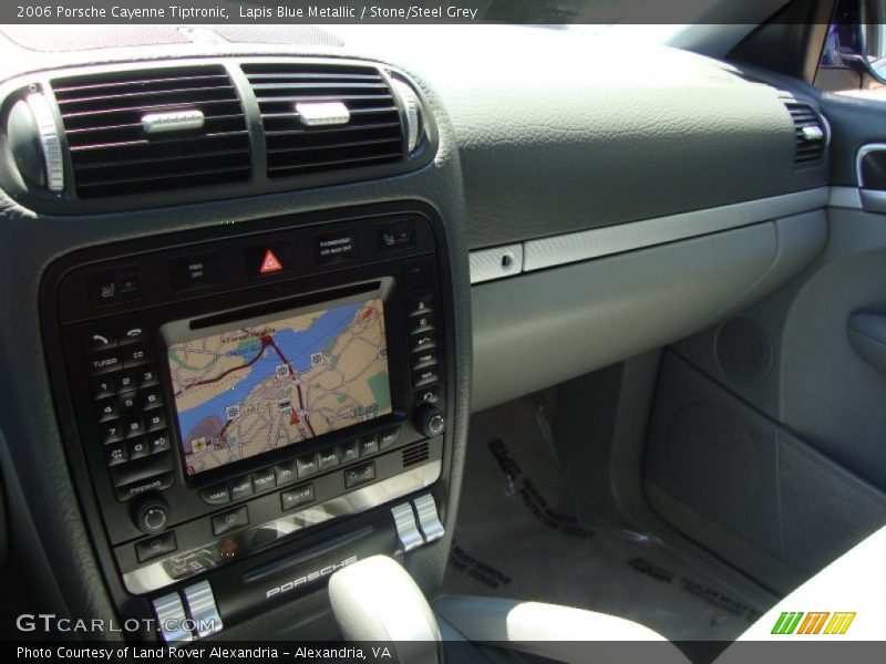 Lapis Blue Metallic / Stone/Steel Grey 2006 Porsche Cayenne Tiptronic